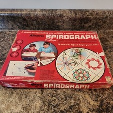 Vintage Kenner's Spirograph Set Toy 401 Parts Restore
