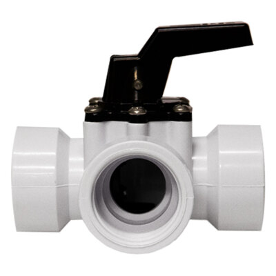 Swimming Pool or Spa 3-Way Ball Valve with Female Threading