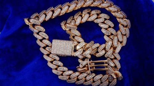Miami Cuban Link Baguette Diamond Chain 
