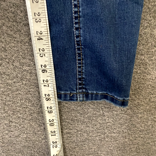 SILVER Jeans Girls Size 14 Blue Cairo Skinny Leg Distressed Denim Jeans - Picture 10 of 12
