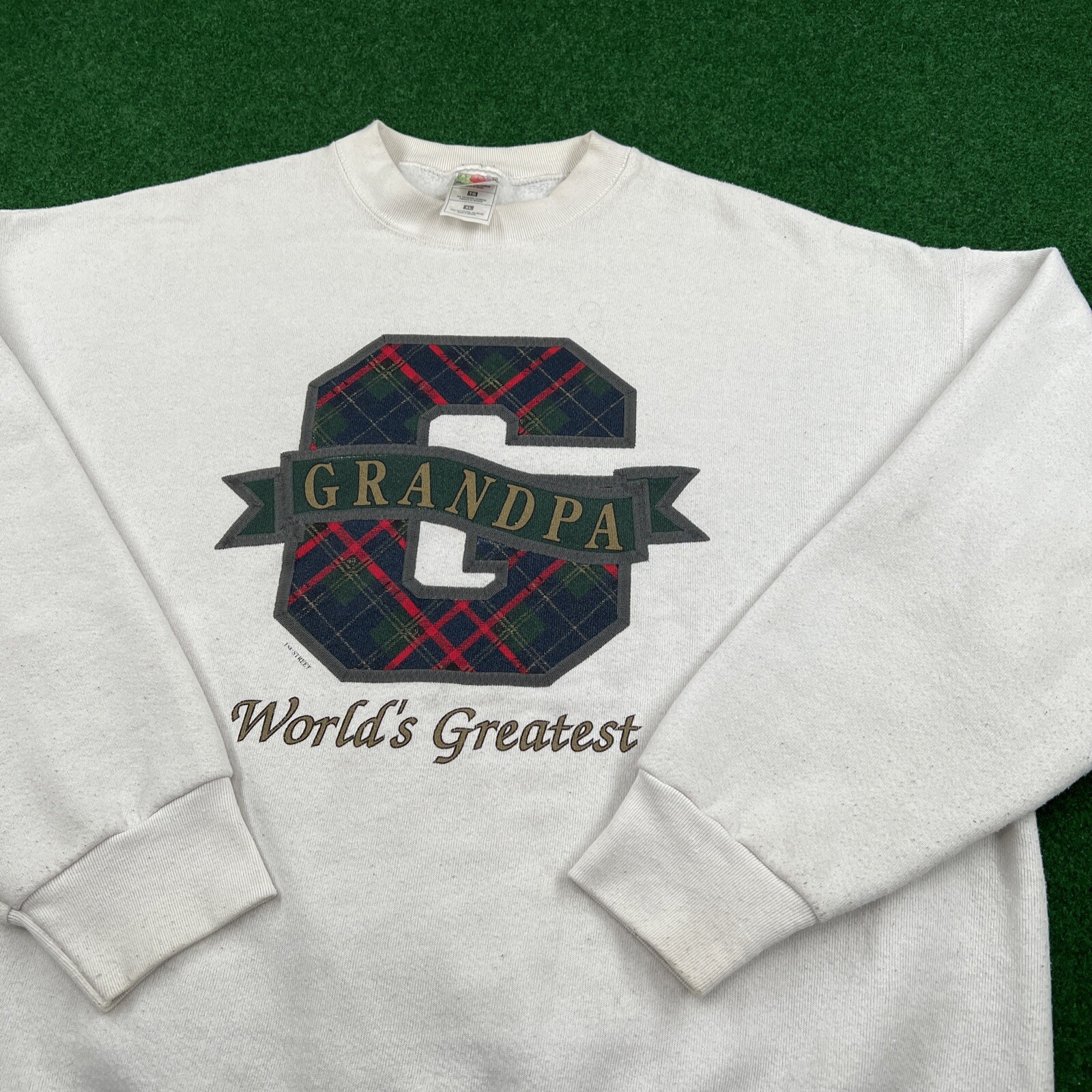 White Crewneck Sweatshirt Mens 