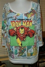 Top Marvel Comics Invincible Iron Man manga 3/4 adulto grande (77)