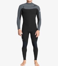 QUIKSILVER Men's 4/3 EVERYDAY SESSIONS CZ Wetsuit - KSA0 - Large - NWT