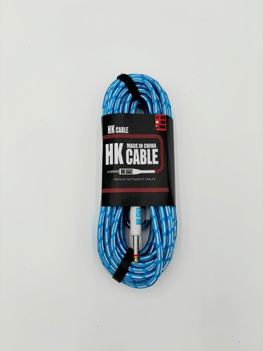 Guitar Cable - 10m (Over 30 ft) - Straight Angle Jacks - Ships from USA - Picture 2 of 11
