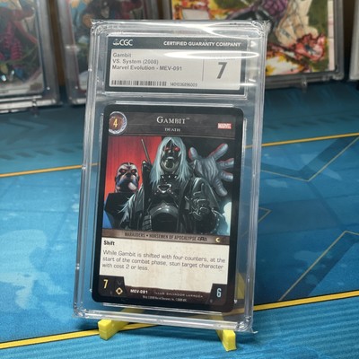 CGC 7 VS System: Gambit, Death Marvel Evolution TCG CCG Classic Marvel X-Men 97