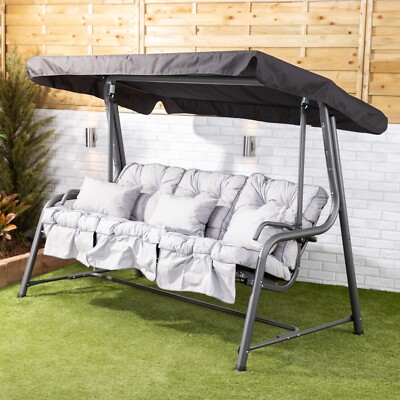 Turin Seater Reclining Swing Seat with Classic Cushions