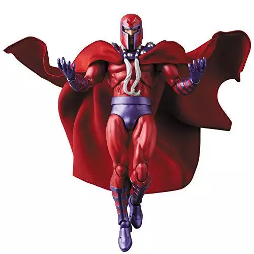 Medicom Toy MAFEX No.128 X-MEN MAGNETO COMIC Ver. Painted Action Figure F/S