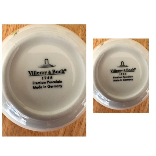 NWT Villeroy Boch Mariefleur Tea Cup Coffee Wedding Registry Gift Floral Decor - Picture 12 of 12