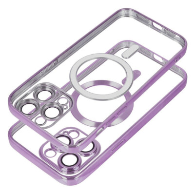 FÜR APPLE IPHONE 16 PRO - ELECTRO MagSafe Kompatibel Handy Case Etui Hülle LILA