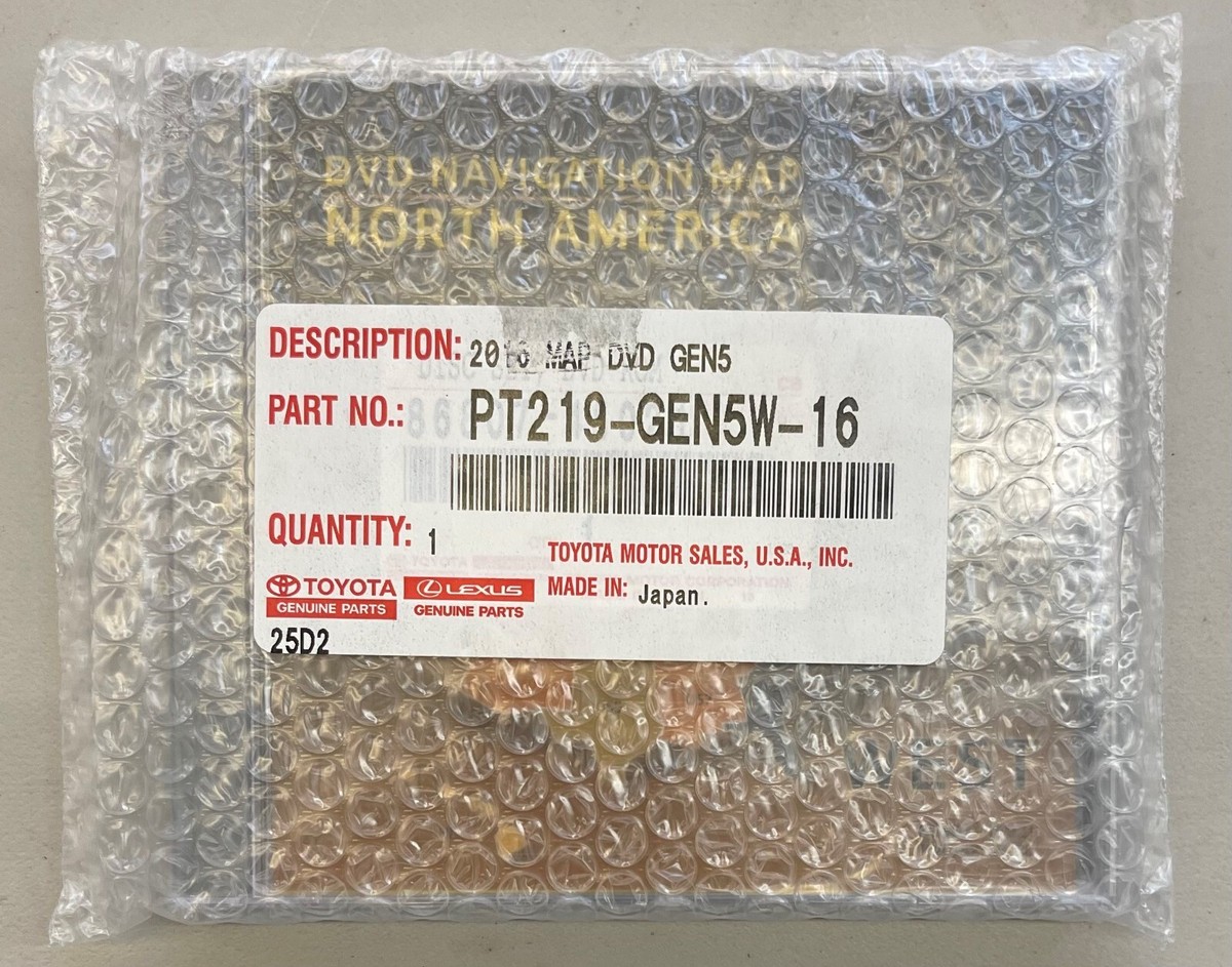 Lexus Navigation DVD Map Update | OE | Factory/OEM
