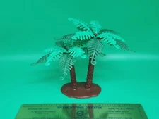 Island Palm Tree Diorama Display Model Dinosaur Animal Army Coconut Plastic VTG