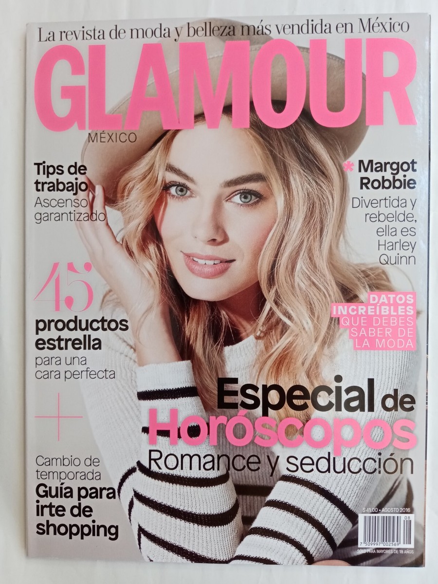 MARGOT ROBBIE GLAMOUR MEXICAN MAGAZINE MEXICO SPANISH AUGUST 2016