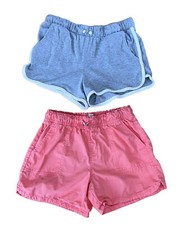 GAP  Old Navy Shorts Size 14 16 XL Girls Bundle Lot Coral  Gray