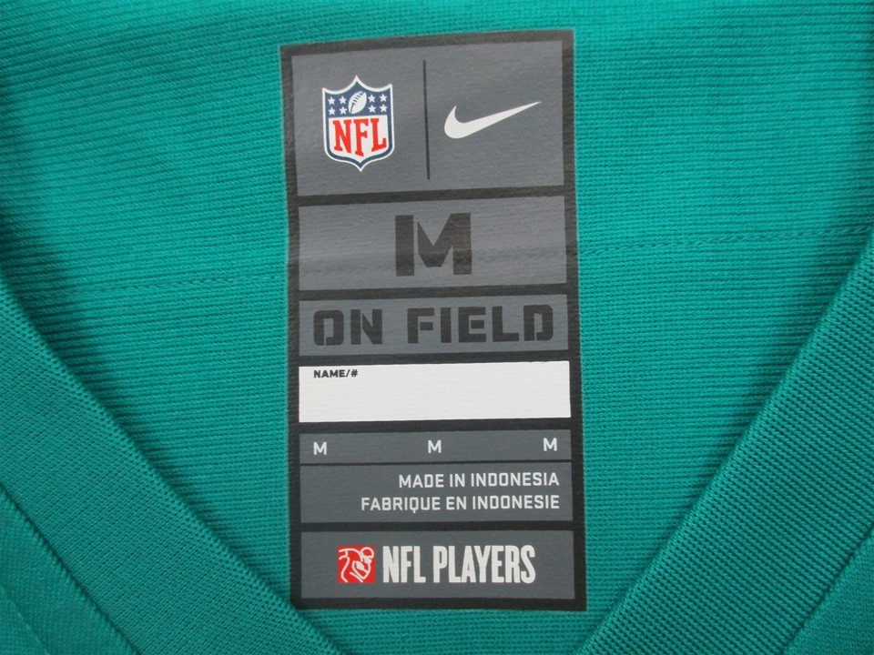 Camiseta deportiva de fútbol americano verde azulado talla M de la NFL para mujer Foto 4 de 4