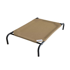 The Original Elevated Pet Dog Bed for Indoors  Outdoors, Large, Nutme