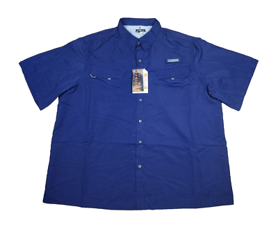 Bimini Bay Outfitters Flats V Men's Short Sleeve Shirt Featuring BloodGuard Plus