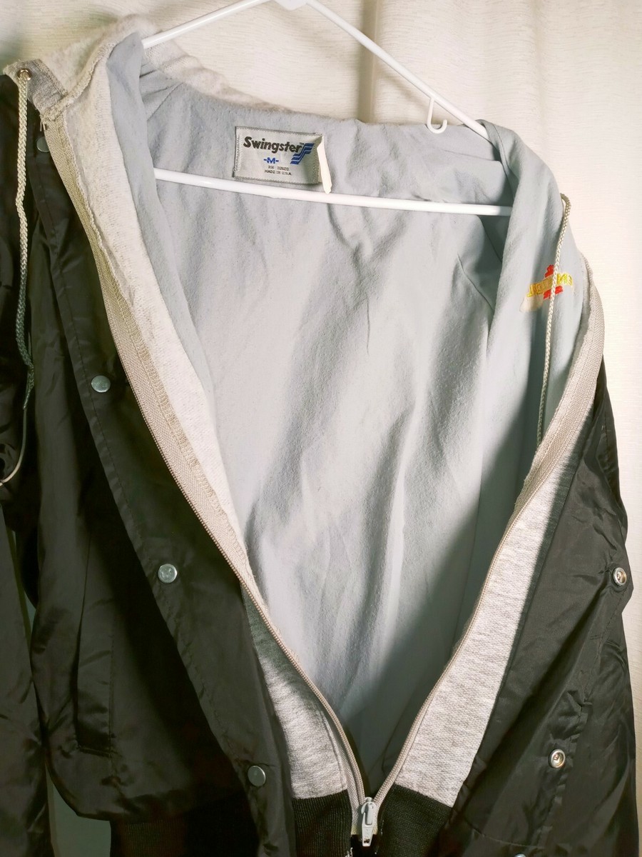 Vintage Pennzoil Racing Swingster Hooded Jacket Med VTG 80s Vintage Pennzoil Racing Swingster Hooded Jacket Med VTG 80s