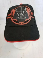 DISNEY STAR WARS Boys Baseball Hat Cap Darth Vader Youth Size Black A11