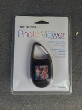 Memorex Photo Viewer Carabiner 2MB Digital Picture Memories On-the-Go Black