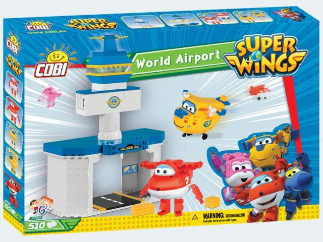 НАБОР COBI 25132 Набор Super Wings Airport для Джетта и Донни 13090₽