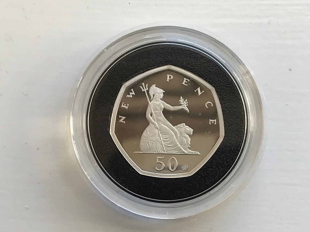 NUOVO 2017 ISOLA DI MAN IOM MANX 50p Cinquanta Pence Pecora Loaghtan - Foto 8