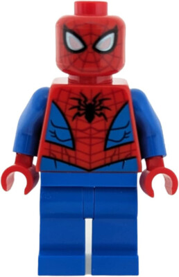  NEW LEGO Marvel Super Heroes Minfigure - SpiderMan Black Web Pattern