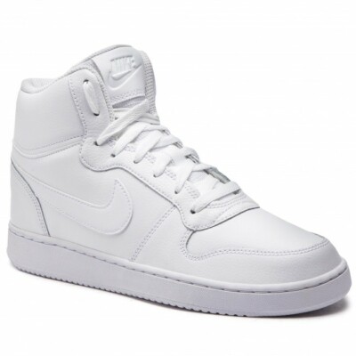 all white nike shoes high tops