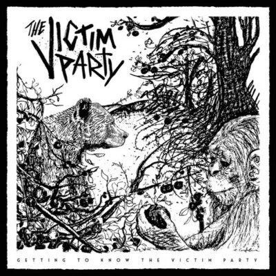 Victim Party - Getting To Know The Victim Party LP LEATHERFACE PENNYWISE MARKED