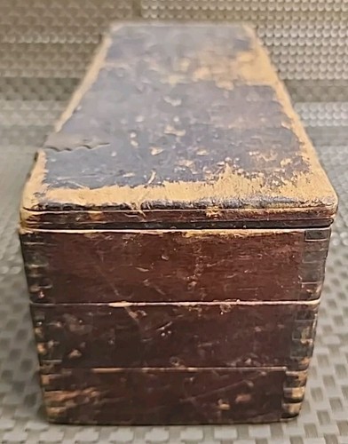 Antique 1855 Russell Jennings Spur Auger 13 Bits w/Wood Box - Picture 7 of 9