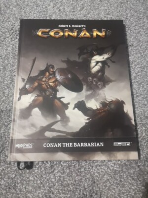 Robert E. Howard's CONAN:  CONAN THE BARBARIAN 2d20 rpg Modiphius hardcover hc