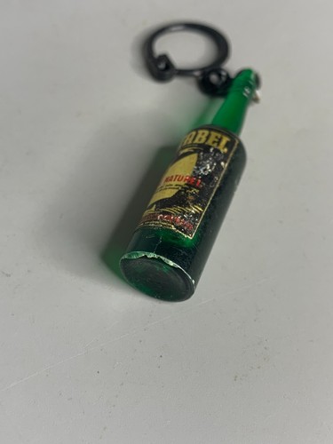 French vintage keychain holder advertising Mostabel wine aperitif - Picture 3 of 4