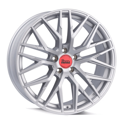 20 Zoll MAM RS4 5x114,3 ET45 Alufelgen MATT SILVER PAINTED