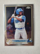2022 Topps Pro Debut Chrome #PDC-144 Christian Franklin Myrtle Beach Pelicans