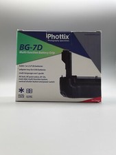 PHOTTIX BATTERY GRIP HANDLE VERTICAL BG-7D FOR CANON 7D Brand New