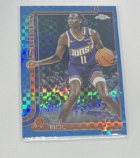 Bol Bol 2025-26 Topps Chrome #164 Blue X-Fractor Phoenix Suns
