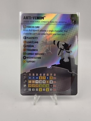 Anti-Venom - L025 Limited Edition M/NM Card Only Legacy Cards HeroClix