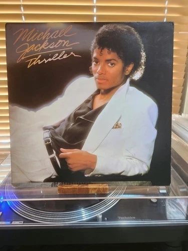 Michael Jackson, Thriller, 1982 1st Epic, QE-38112, VG+/VG-VG+