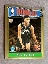 2025/26 Bowman NBA Ace Bailey #RY-5 Rookie RC ROY Favorites Die Cut Jazz