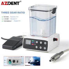 Dental LED Brushless Electric Micro Motor w/ Water Tank 1:5 1:1 16:1 Dear Ratio