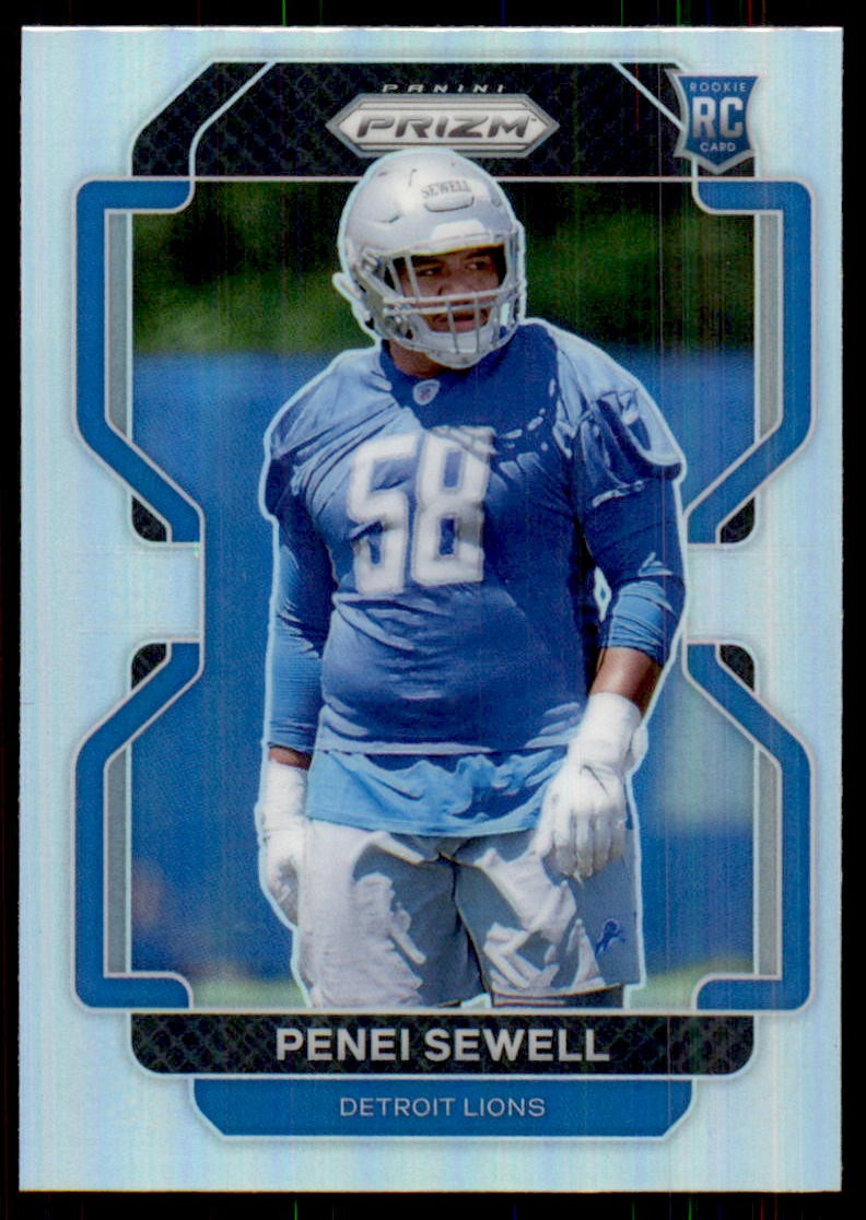 2021 Panini Prizm #429 Penei Sewell Silver Rookie