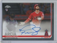 Francisco Arcia 2019 Topps Chrome Autograph Rookie