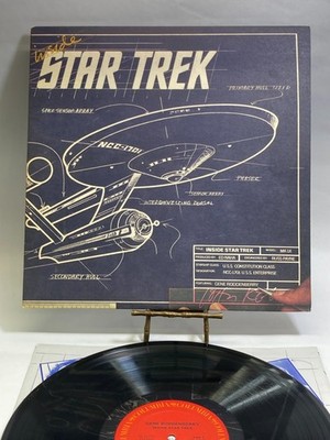Gene Roddenberry Inside Star Trek Vintage Vinyl LP 1976 Columbia Record PC-34279