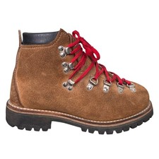 Vintage 1970s Dunham Waffle Stomper Suede Hiking Boots USA Made Size 7 B