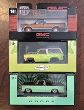 M2 Machines  Sierra 1500  K5 Blazer  Adventurer 150 Set of 3! 🔥Target Excl 🔥 