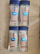 4pk Vaseline Intensive Care Cocoa Radiant Glowing Skin Body Gel Oil 6.8Oz/200ml.