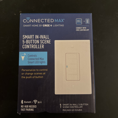 Cree Connected Max Smart In-Wall 5-Button Scene Controller For Connected Max
