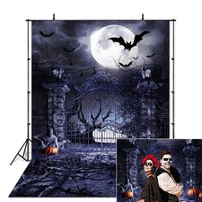 Halloween Photography Backdrop 5x7ft 5x7ft, multicolor