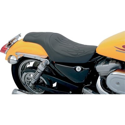 Drag Specialties Predator Seat - Flame Stitched - XL '82-'03 0804-0385