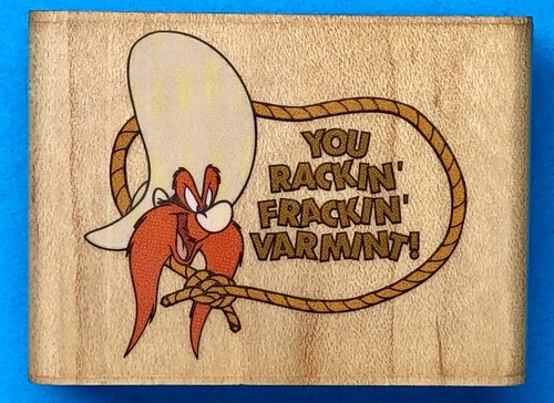 Yosemite Sam Looney Tunes by Rubber Stampede cartoon bugs bunny gang cussin' fun