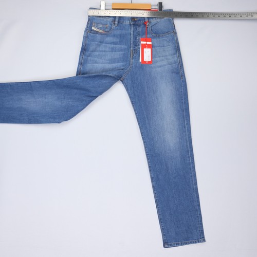 Diesel Mens Jeans 2020 D-Viker Straight Leg Blue Medium Wash Button Fly Size NWT - Bild 21 von 50